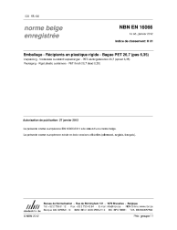 NBN EN 16066:2012