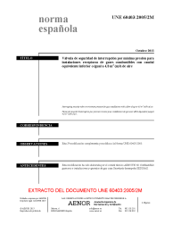 UNE 60403:2005/2M:2013 (R2021)