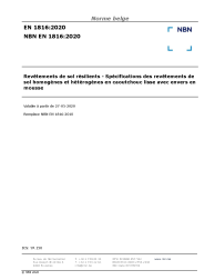 NBN EN 1816:2020