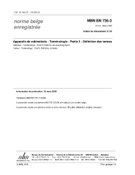 NBN EN 736-3:2008