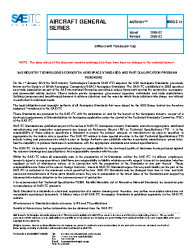 SAE AGS 2021-12:2006-03-01