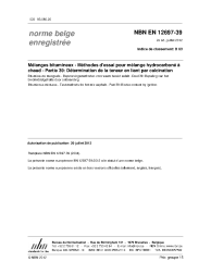NBN EN 12697-39:2012