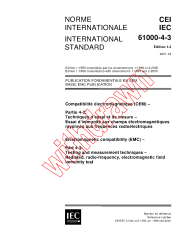 IEC 61000-4-3:1995+AMD1:1998+AMD2:2000 Consolidated