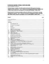 DIN EN ISO/IEC 27006-2:2023-08