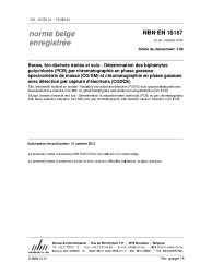 NBN EN 16167:2012