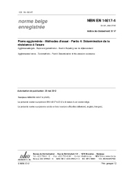 NBN EN 14617-4:2012