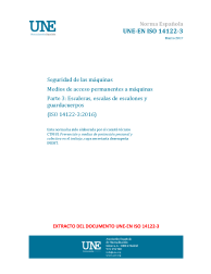 UNE-EN ISO 14122-3:2017