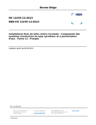 NBN EN 12259-12:2023