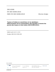 NBN EN ISO 8308:2015