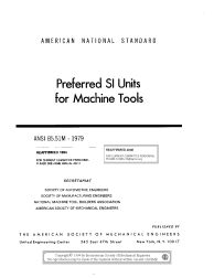 ASME B5.51M-1979 (R2008)