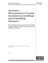 BS EN ISO 140-16:2006