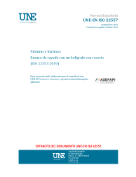 UNE-EN ISO 22557:2021