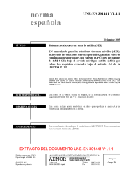 UNE-EN 301441 V1.1.1:2005