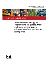 PD ISO/IEC TS 17961:2013