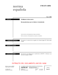 UNE-EN 14056:2004 (R2012)