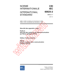 IEC 60825-2:2004+AMD1:2006 Consolidated