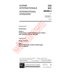 IEC 60099-4:1991/AMD1:1998