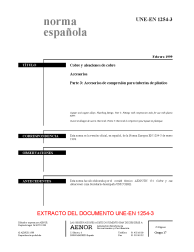 UNE-EN 1254-3:1999 (R2018)