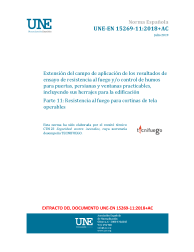 UNE-EN 15269-11:2018+AC:2019