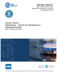 CSA ISO 17830:17 (R2021)