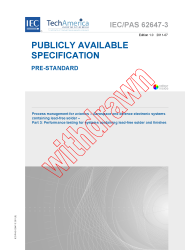 IEC PAS 62647-3:2011