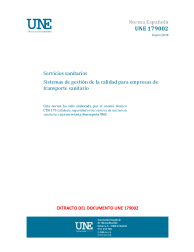 UNE 179002:2018