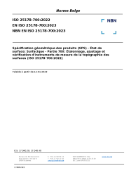 NBN EN ISO 25178-700:2023