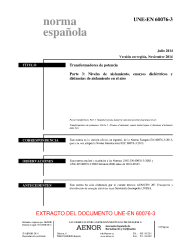 UNE-EN 60076-3:2014