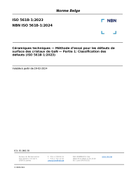 NBN ISO 5618-1:2024