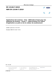 NBN EN 13146-7:2019