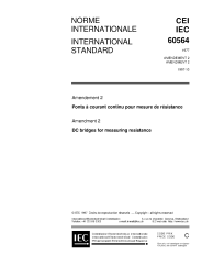 IEC 60564:1977/AMD2:1997