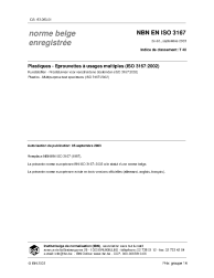 NBN EN ISO 3167:2003