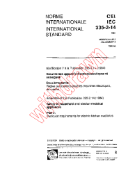IEC 60335-2-14:1984/AMD2:1990