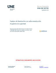 UNE-EN 50705:2023