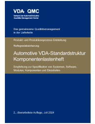 Automotive VDA-Standardstruktur Komponentenlastenheft:2024