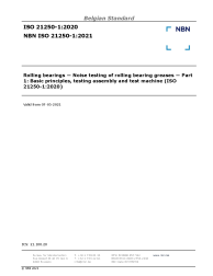 NBN ISO 21250-1:2021