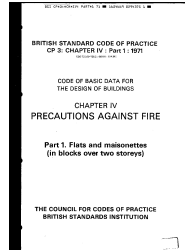 CP 3 Chapter IV-1:1971