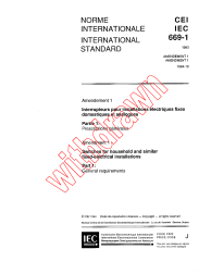 IEC 60669-1:1993/AMD1:1994