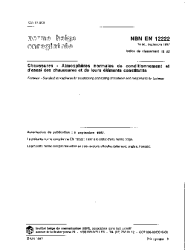 NBN EN 12222:1997