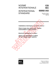 IEC 60092-352:1997