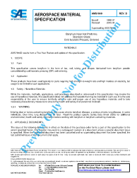 SAE AMS 7910D:2018-12-28