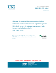 UNE-EN ISO 3501:2022