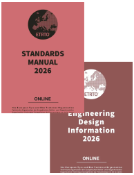 ETRTO Standards Manual + Engineering Design Information (E.D.I.) manual 2026