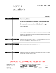 UNE-EN ISO 1269:2007