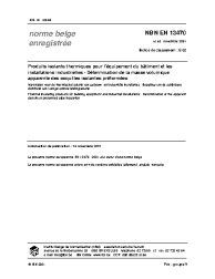 NBN EN 13470:2001