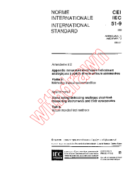 IEC 60051-9:1988/AMD2:1995