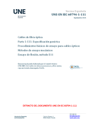 UNE-EN IEC 60794-1-111:2024