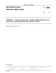 NBN ISO 16620-4:2021