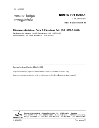 NBN EN ISO 15087-5:2000
