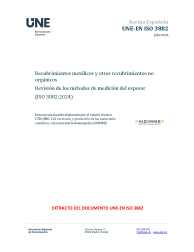 UNE-EN ISO 3882:2024